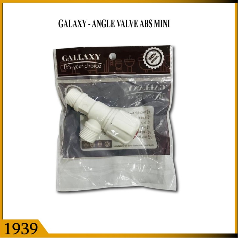 ANGLE VALVE MINI ABS PVC (1939)